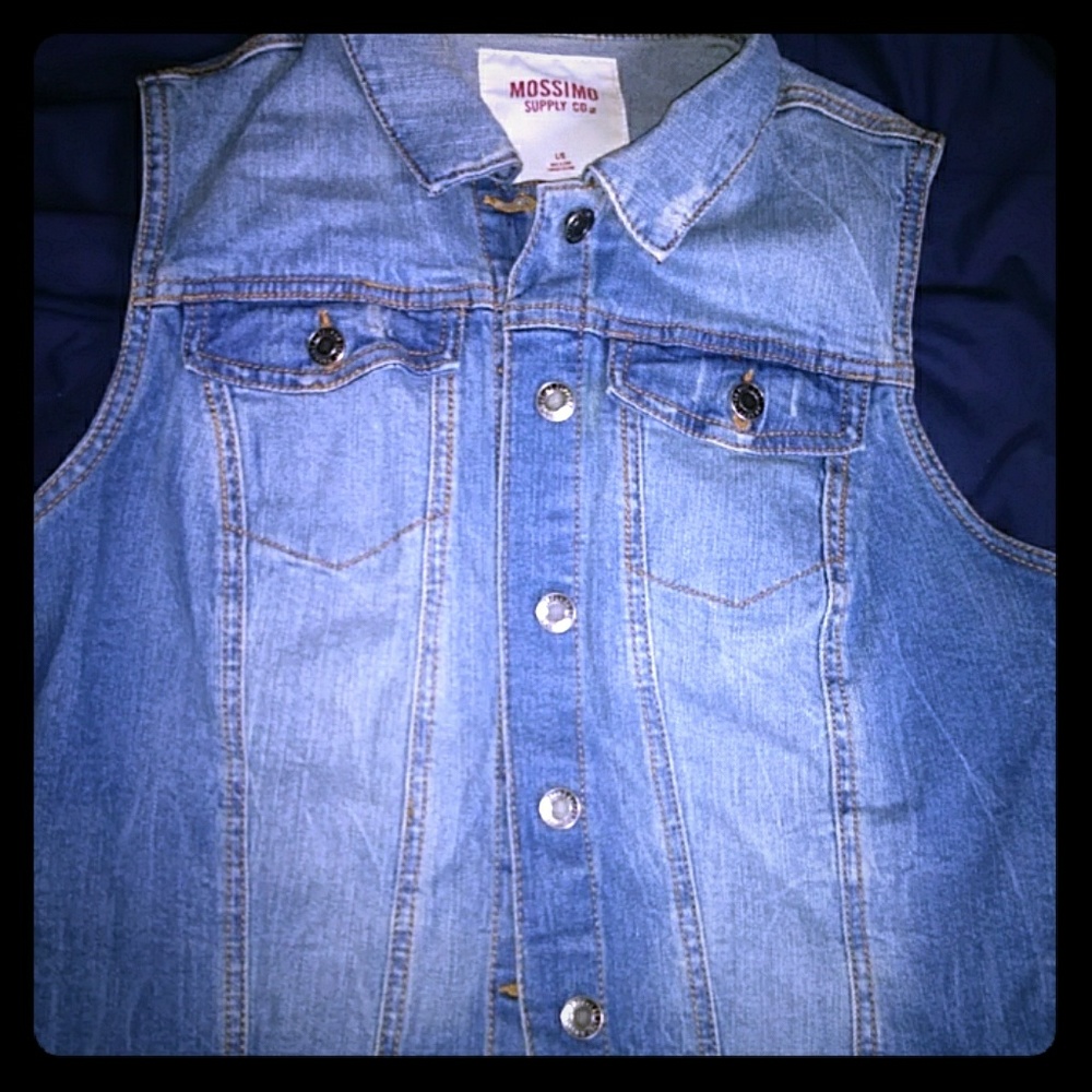 Mossimo jean vest